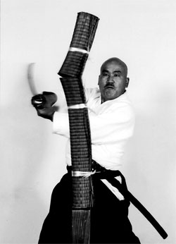 Yokogiri through tatami-omote